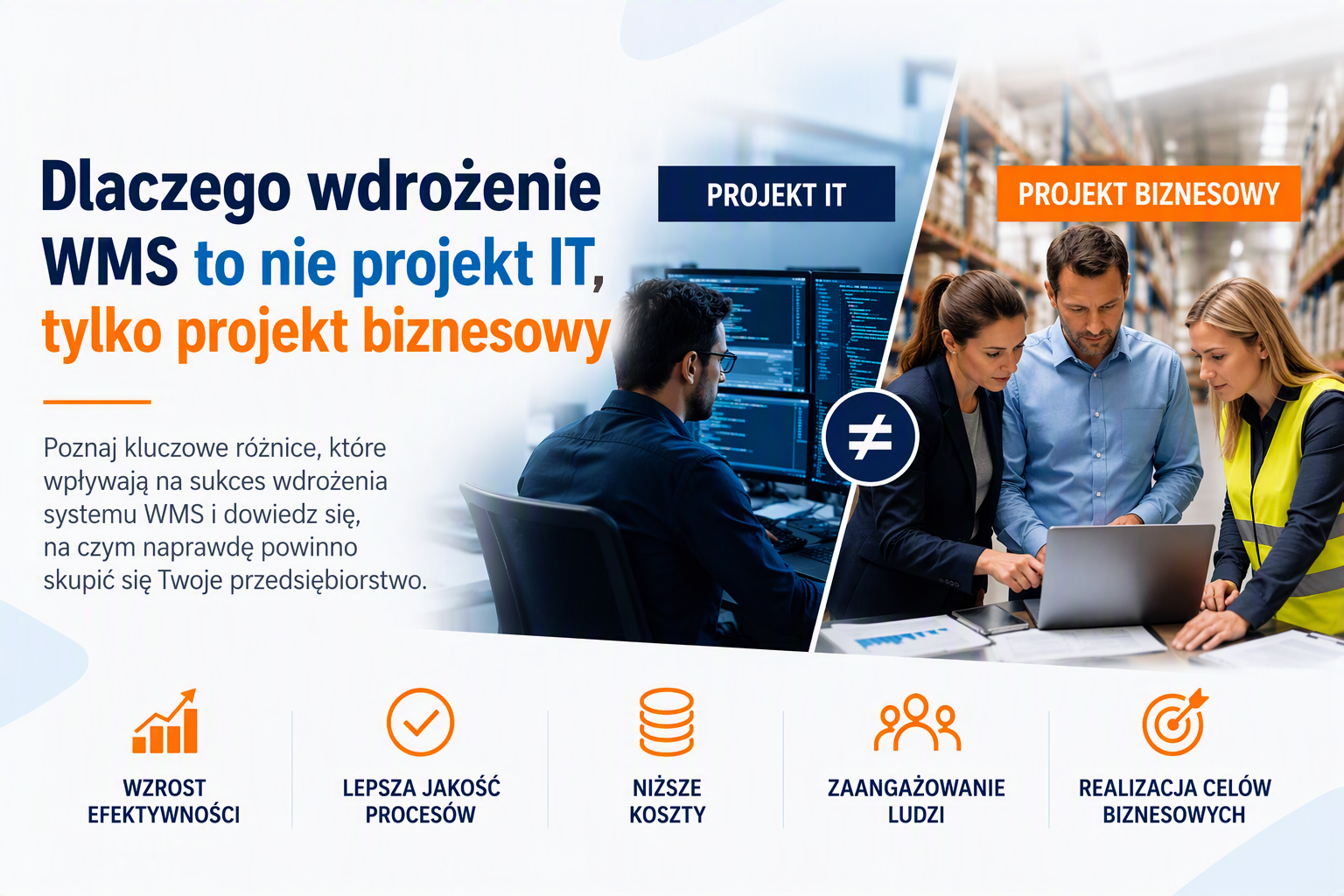 Dlaczego wdrożenie WMS to nie projekt IT